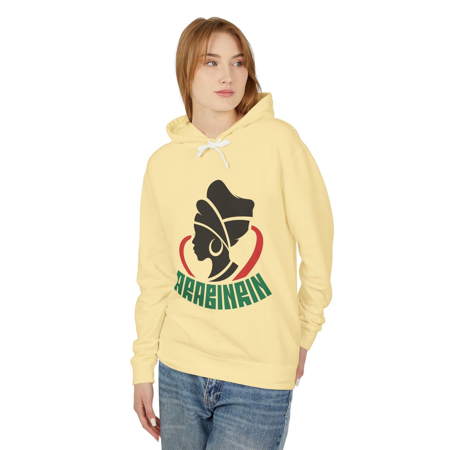 Arabinrin Afro Silhouette Hoodie — Pan-African Pride Pullover