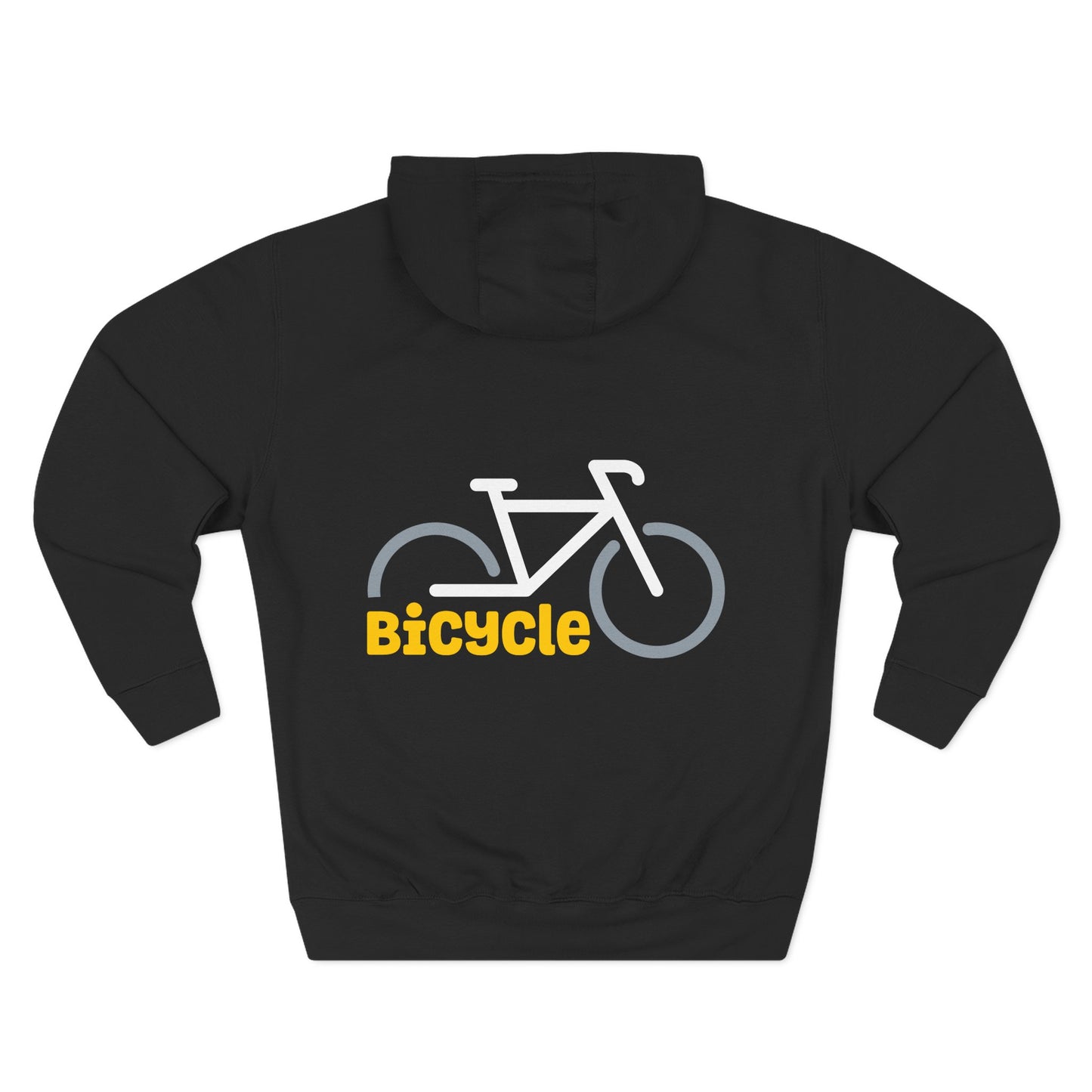 Wahalla be like Bicycle Fleece Hoodie | Great for Cyclists, Casual Wear, Gifts, Fall Fashion, Bike Festivals