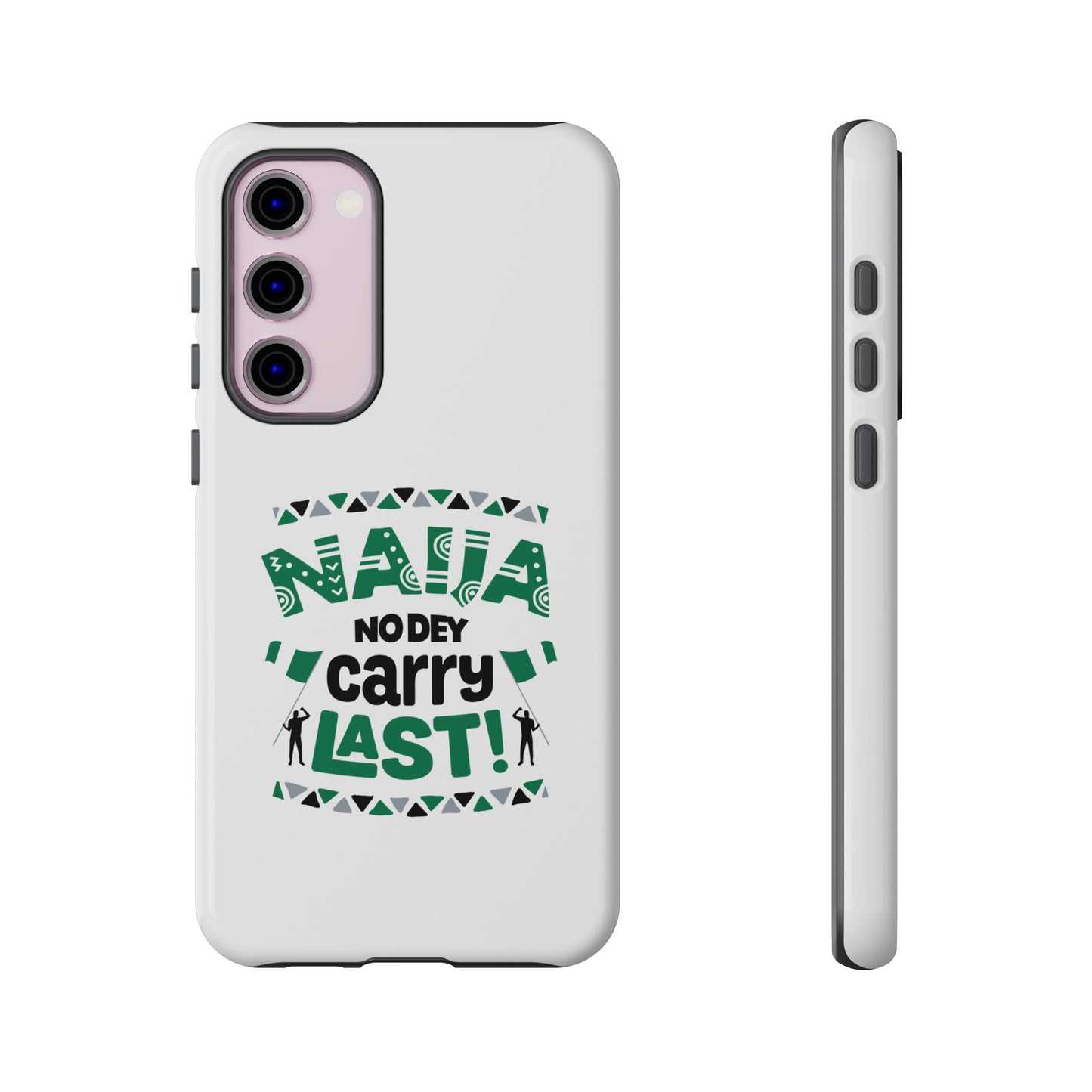 Nigerian-Inspired Tough Phone Case, Unique Gift, Trendy Accessory, Durable Protection, Fun Design for All Occasions