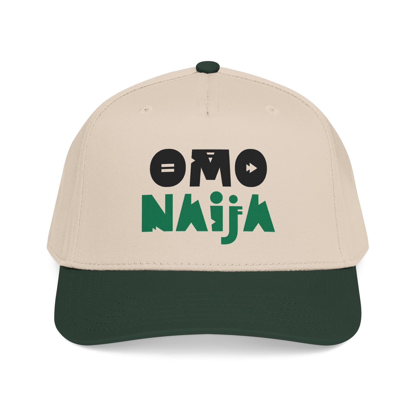 Omo Naija Baseball Cap – Nigerian Pride Mid-Profile Hat