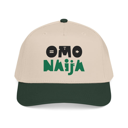 Omo Naija Baseball Cap – Nigerian Pride Mid-Profile Hat