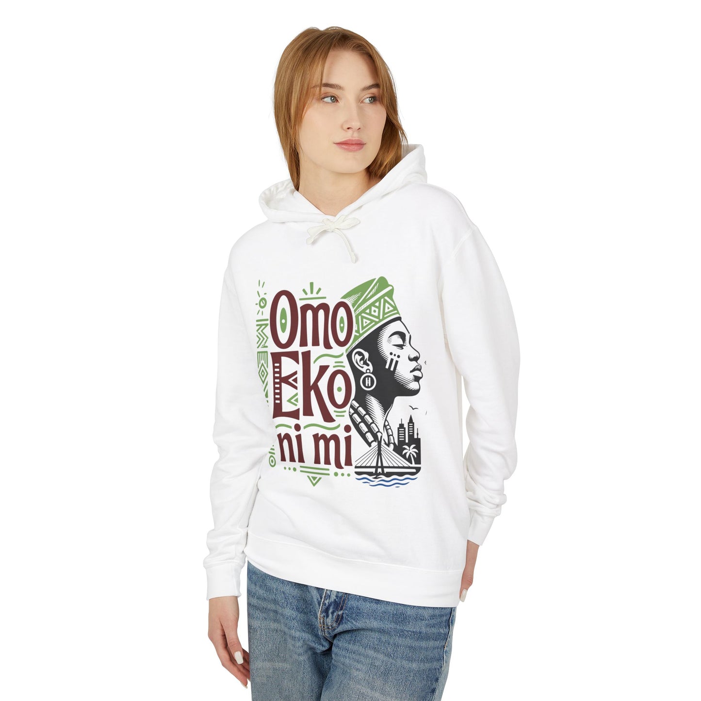 Omo Eko Ni Mi Hoodie — Lagos Pride Afrocentric Graphic Pullover