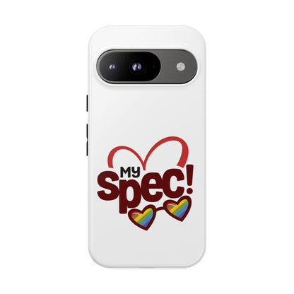 My Spec! Phone Case — Rainbow Heart Protective Case