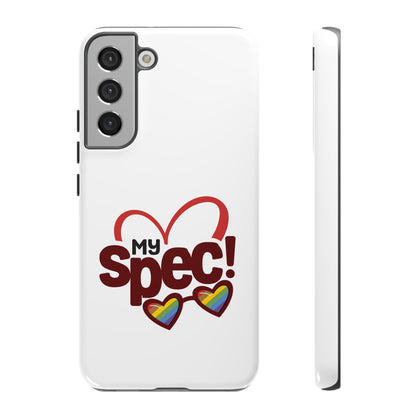 My Spec! Phone Case — Rainbow Heart Protective Case