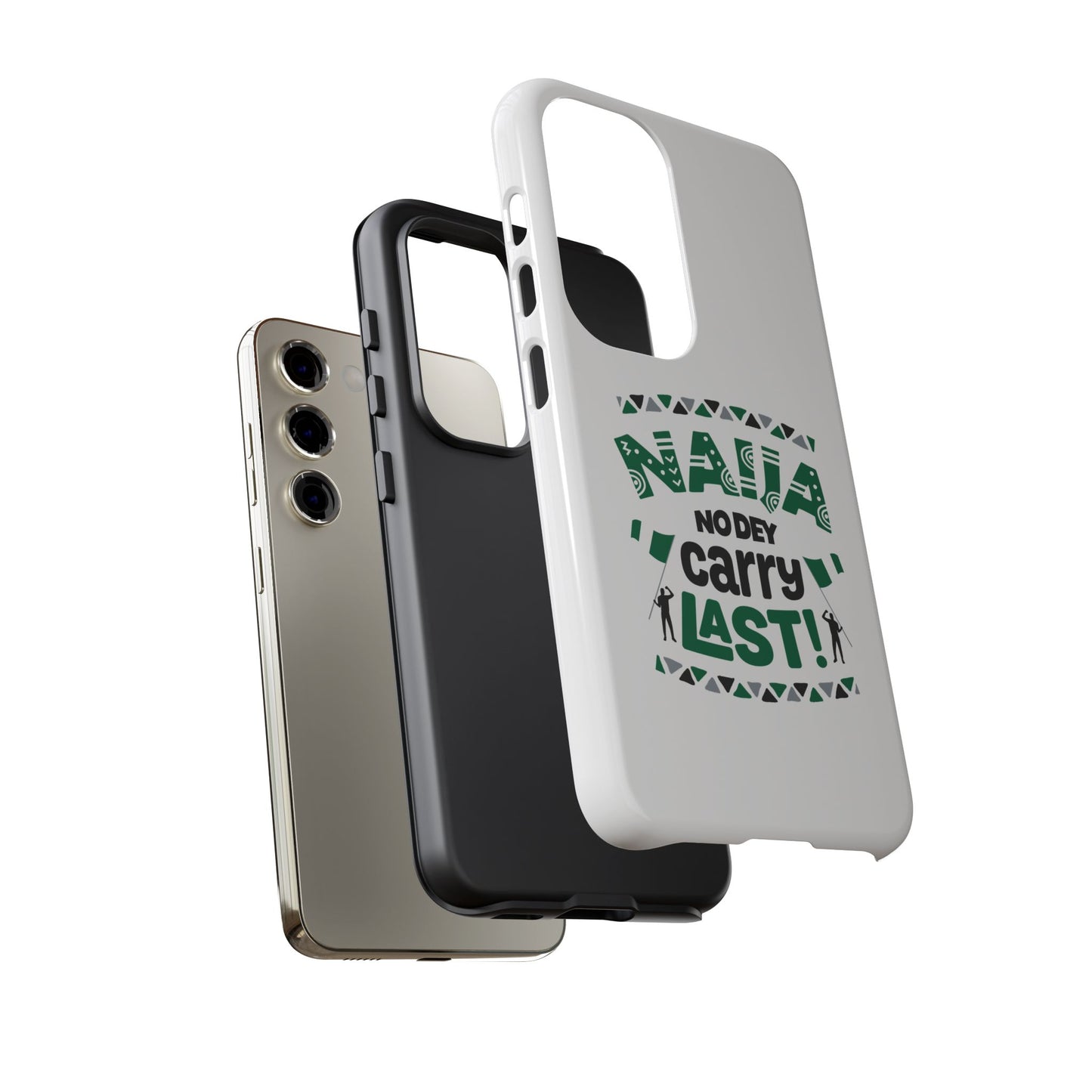 Nigerian-Inspired Tough Phone Case, Unique Gift, Trendy Accessory, Durable Protection, Fun Design for All Occasions
