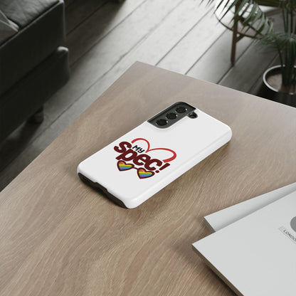 My Spec! Phone Case — Rainbow Heart Protective Case