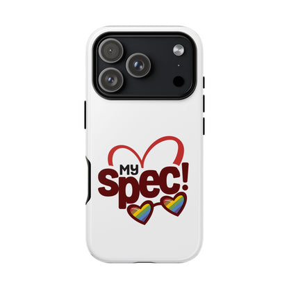 My Spec! Phone Case — Rainbow Heart Protective Case
