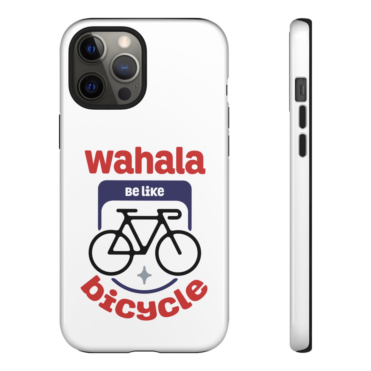 Bicycle Phone Case | Wahala Be Like | Tough Cases | Gift for Cyclists | Funny Phone Cover | Trendy Cycling Accessories