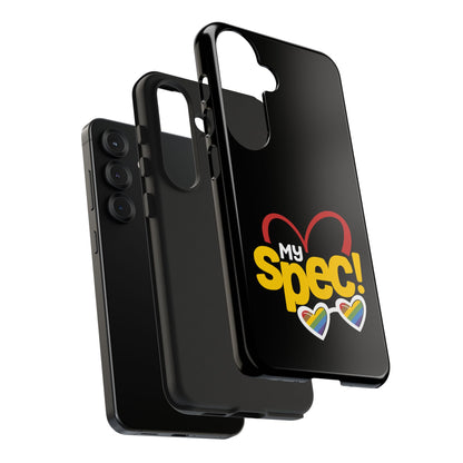 “My Spec!” Rainbow Heart Pride Protective Case