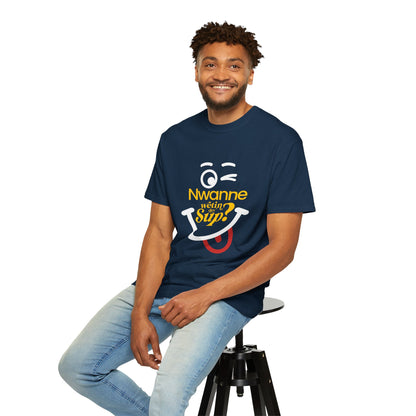 Nwanne Wetin dey Sup? Smiley Graphic T-Shirt
