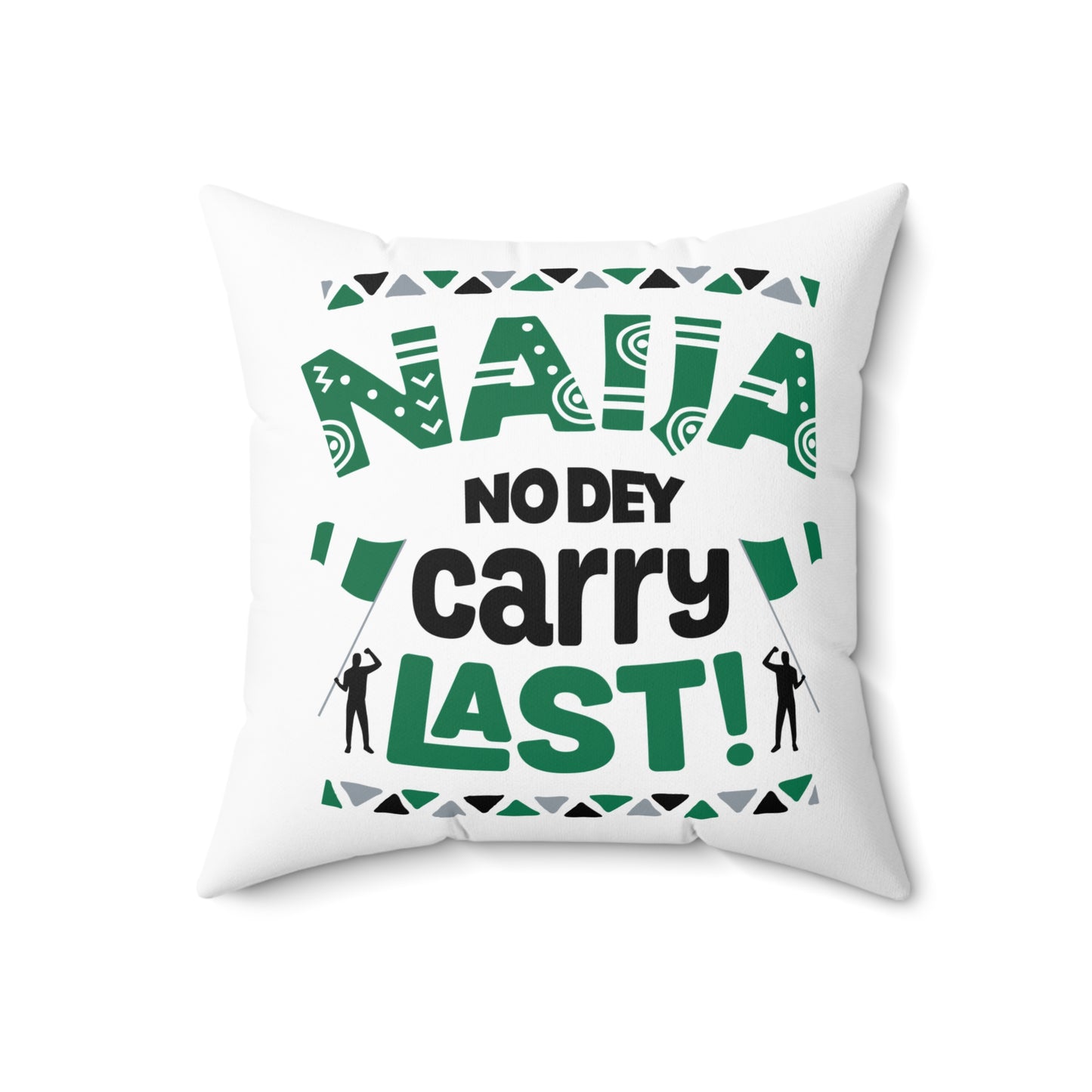 Nostalgic Cultural Square Pillow | Afrocentric Home Decor, Gift for Friends, Living Room Accent, Celebration Reminder, Cultural Pride
