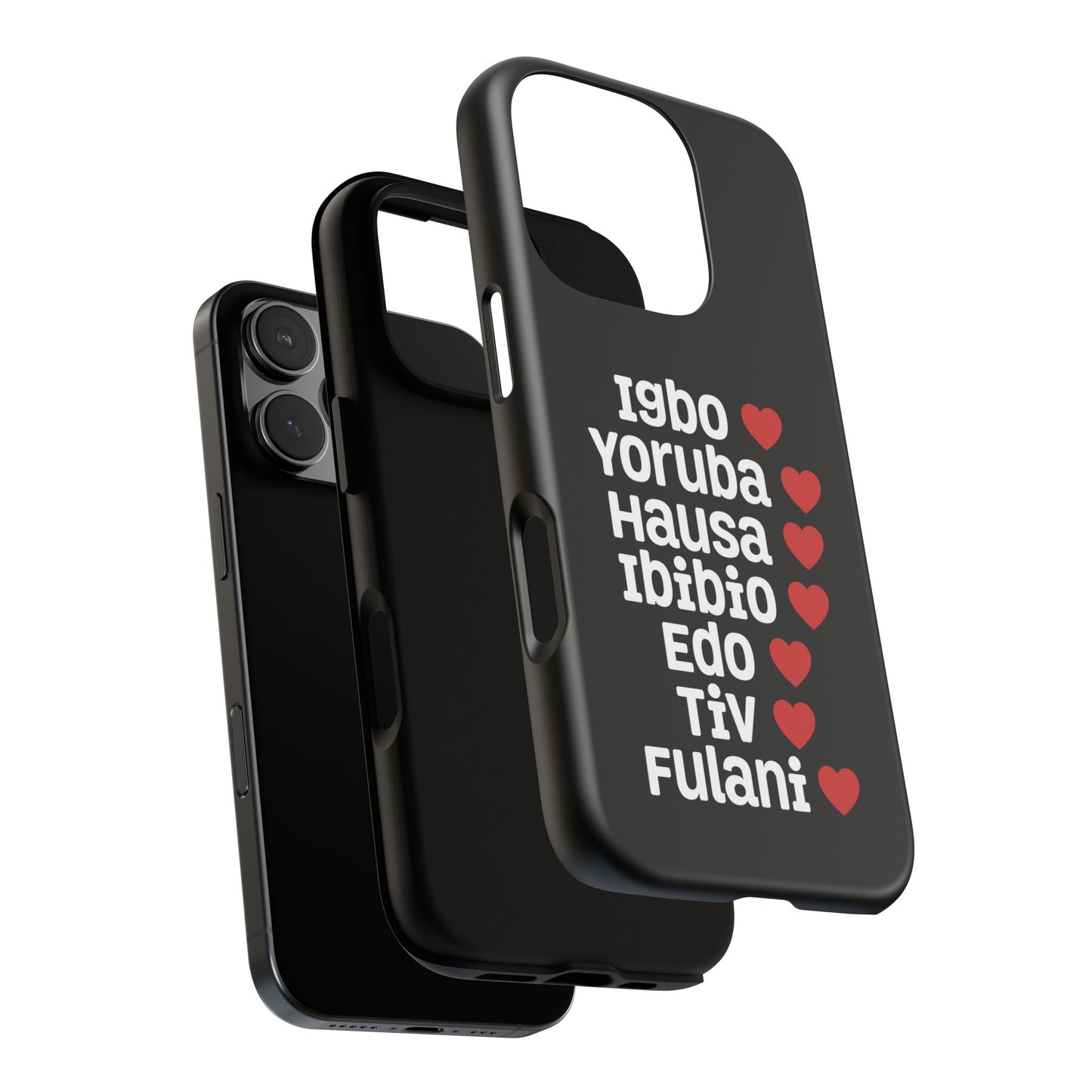 Phone Case — Nigerian Ethnic Pride Design (Igbo, Yoruba, Hausa, Ibibio, Edo, Tiv, Fulani)