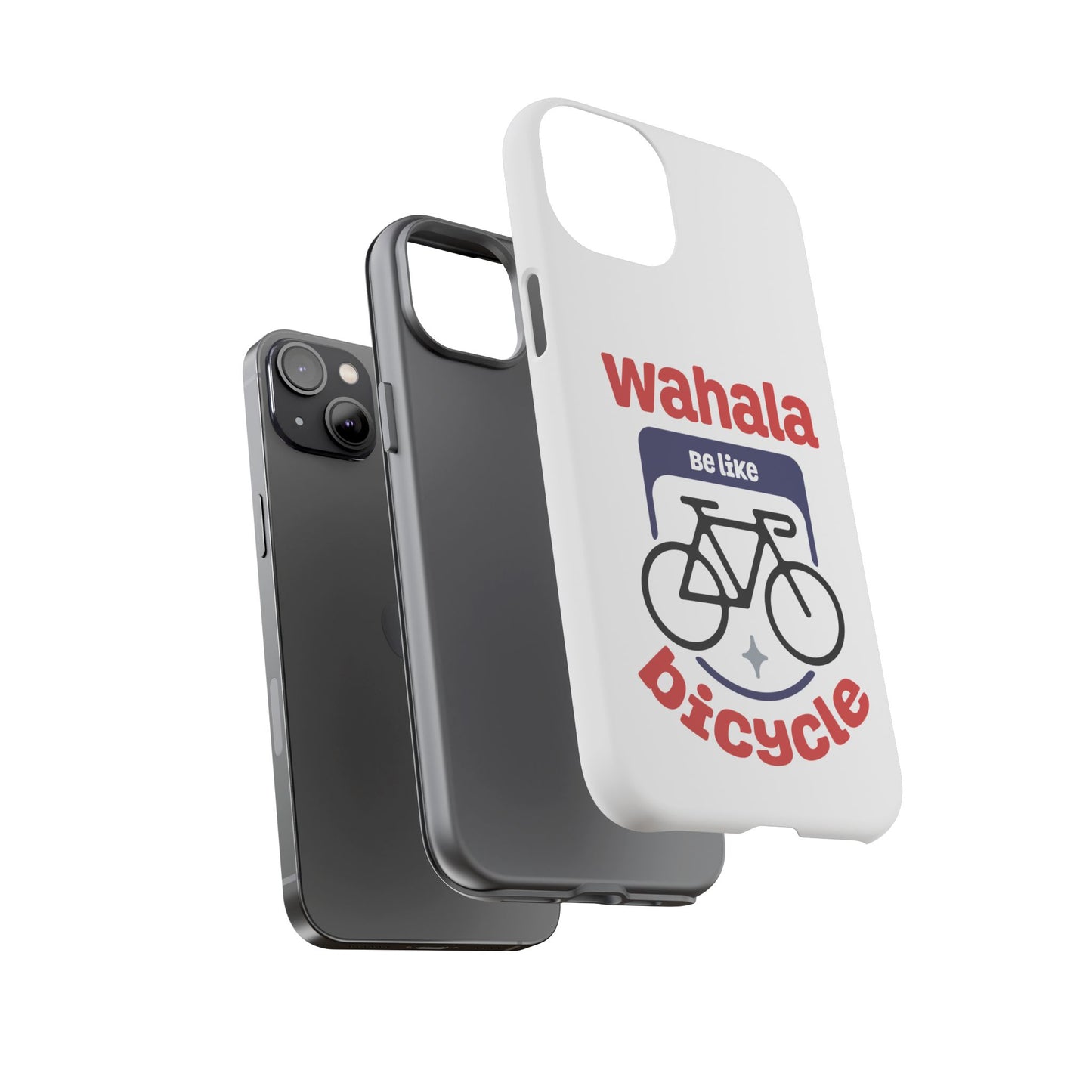 Bicycle Phone Case | Wahala Be Like | Tough Cases | Gift for Cyclists | Funny Phone Cover | Trendy Cycling Accessories