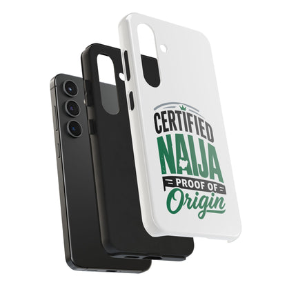 Certified Naija Phone Case – ‘Proof of Origin’ Tough Protective Cover