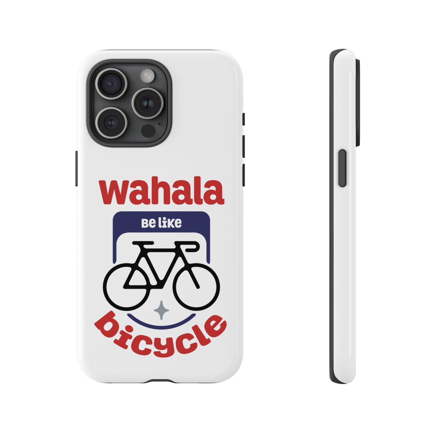 Bicycle Phone Case | Wahala Be Like | Tough Cases | Gift for Cyclists | Funny Phone Cover | Trendy Cycling Accessories