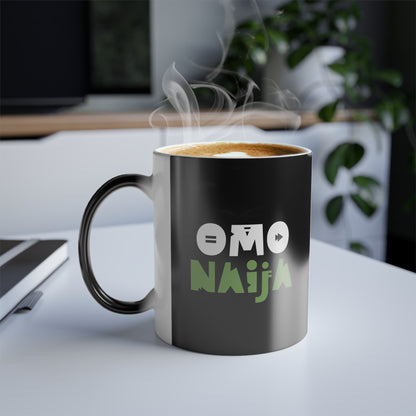Omo Naija Color-Changing Coffee Mug — 11oz
