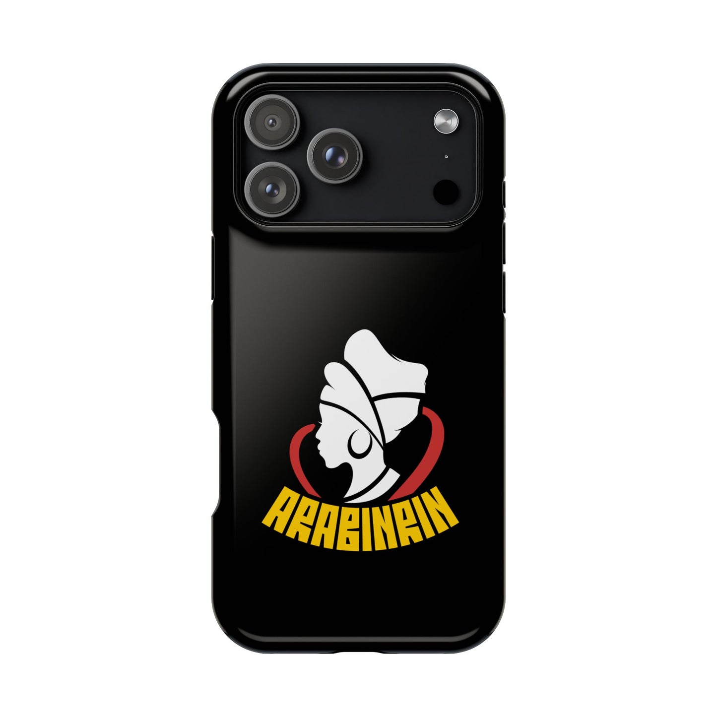 Magnetic Impact-Resistant Phone Case — Arabicin Logo