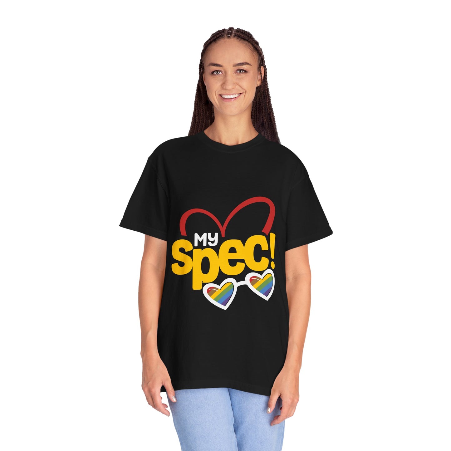 My Spec! T-Shirt – Pride Heart Sunglasses Awareness Tee