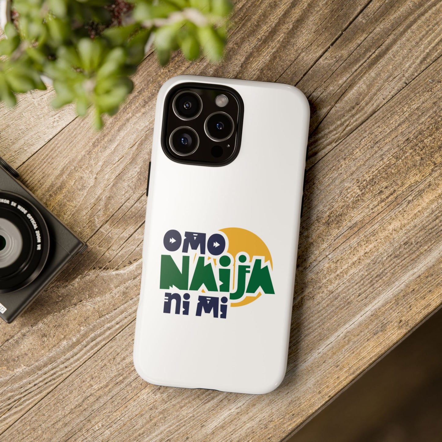 "Omo Naija Ni Mi" Nigerian Pride Protective Case