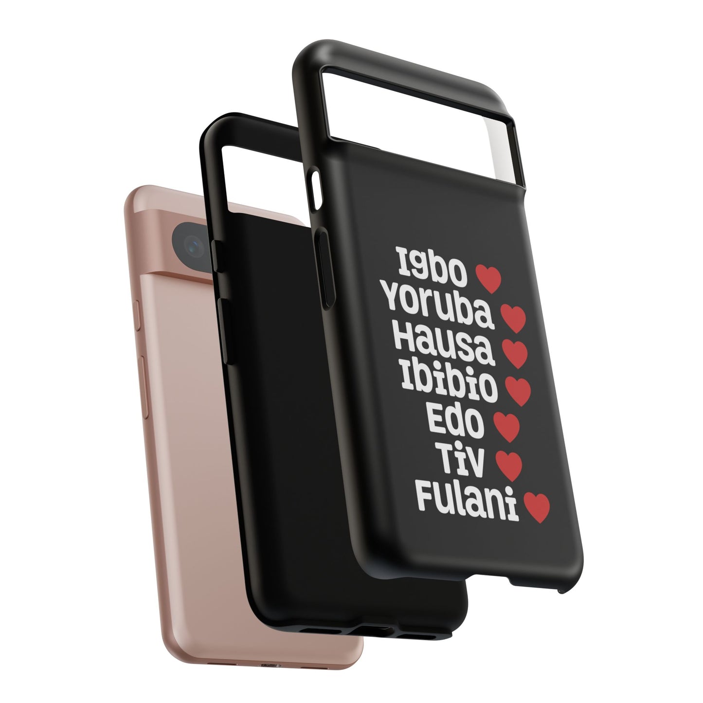Phone Case — Nigerian Ethnic Pride Design (Igbo, Yoruba, Hausa, Ibibio, Edo, Tiv, Fulani)
