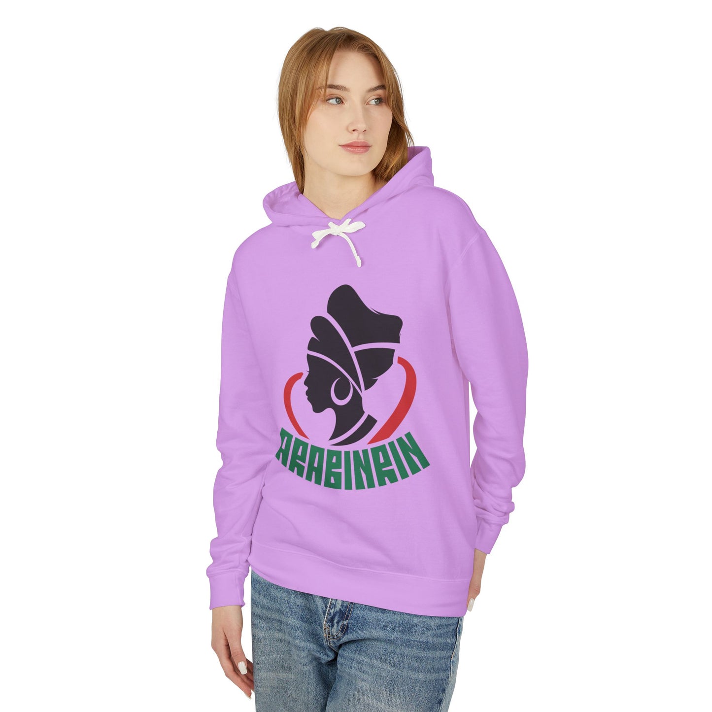 Arabinrin Afro Silhouette Hoodie — Pan-African Pride Pullover