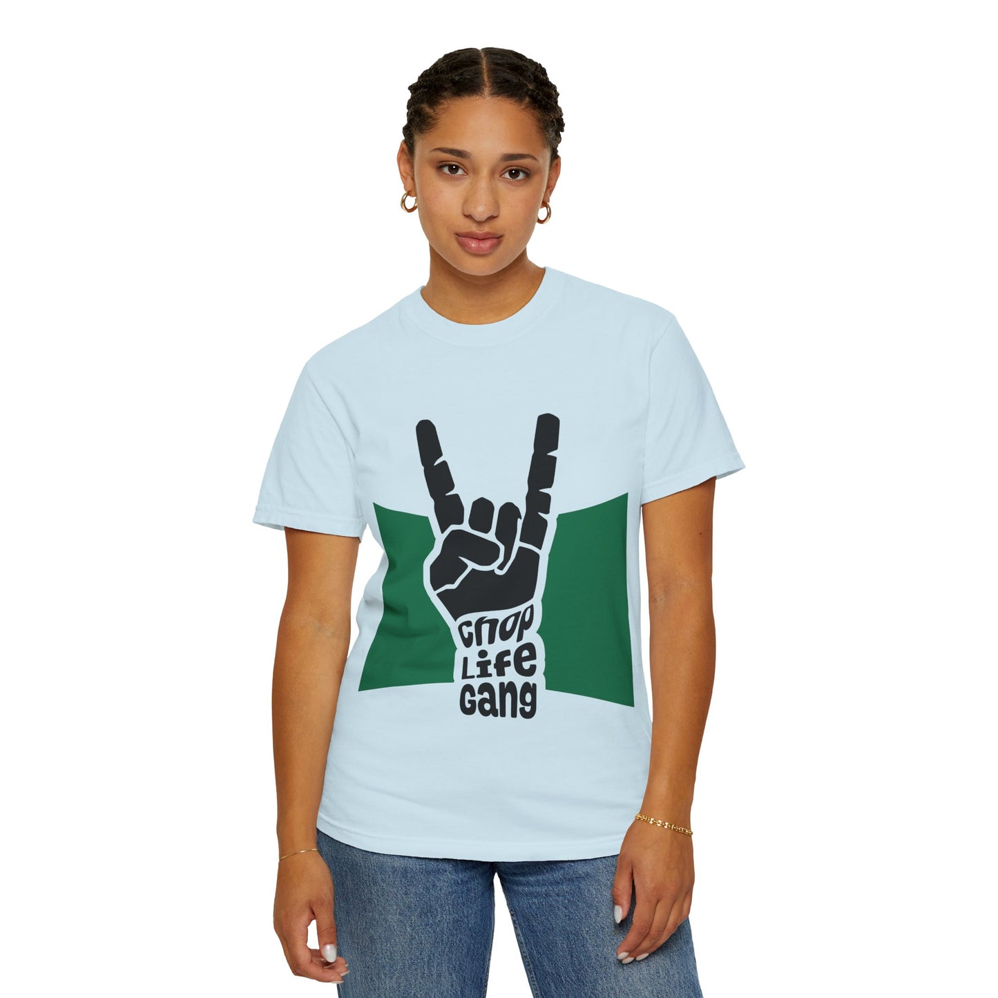 Chop Life Gang T-Shirt — Rock Hand Graphic Tee