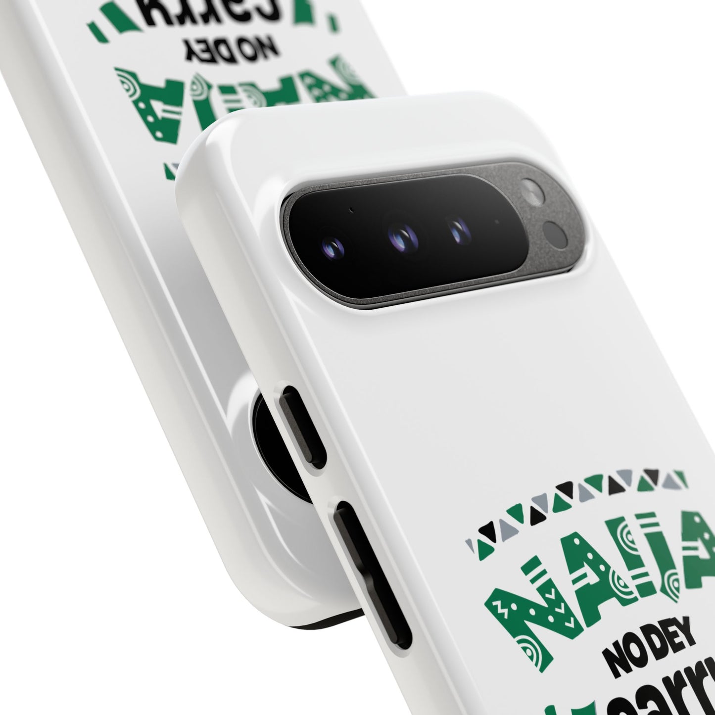 Nigerian-Inspired Tough Phone Case, Unique Gift, Trendy Accessory, Durable Protection, Fun Design for All Occasions