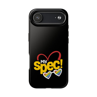 “My Spec!” Rainbow Heart Pride Protective Case