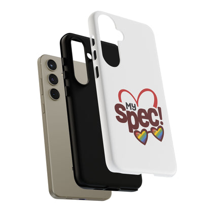 My Spec! Phone Case — Rainbow Heart Protective Case
