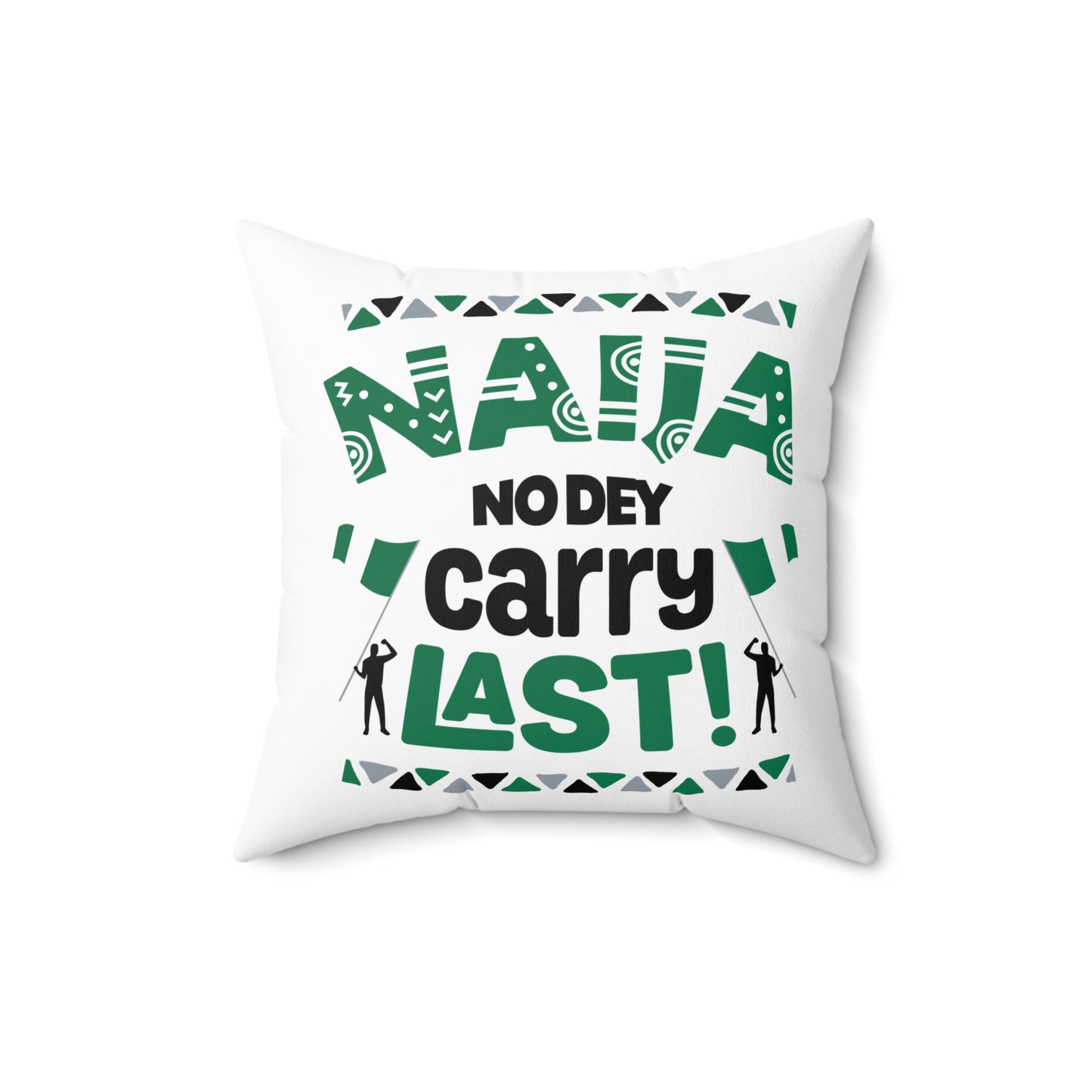 Nostalgic Cultural Square Pillow | Afrocentric Home Decor, Gift for Friends, Living Room Accent, Celebration Reminder, Cultural Pride