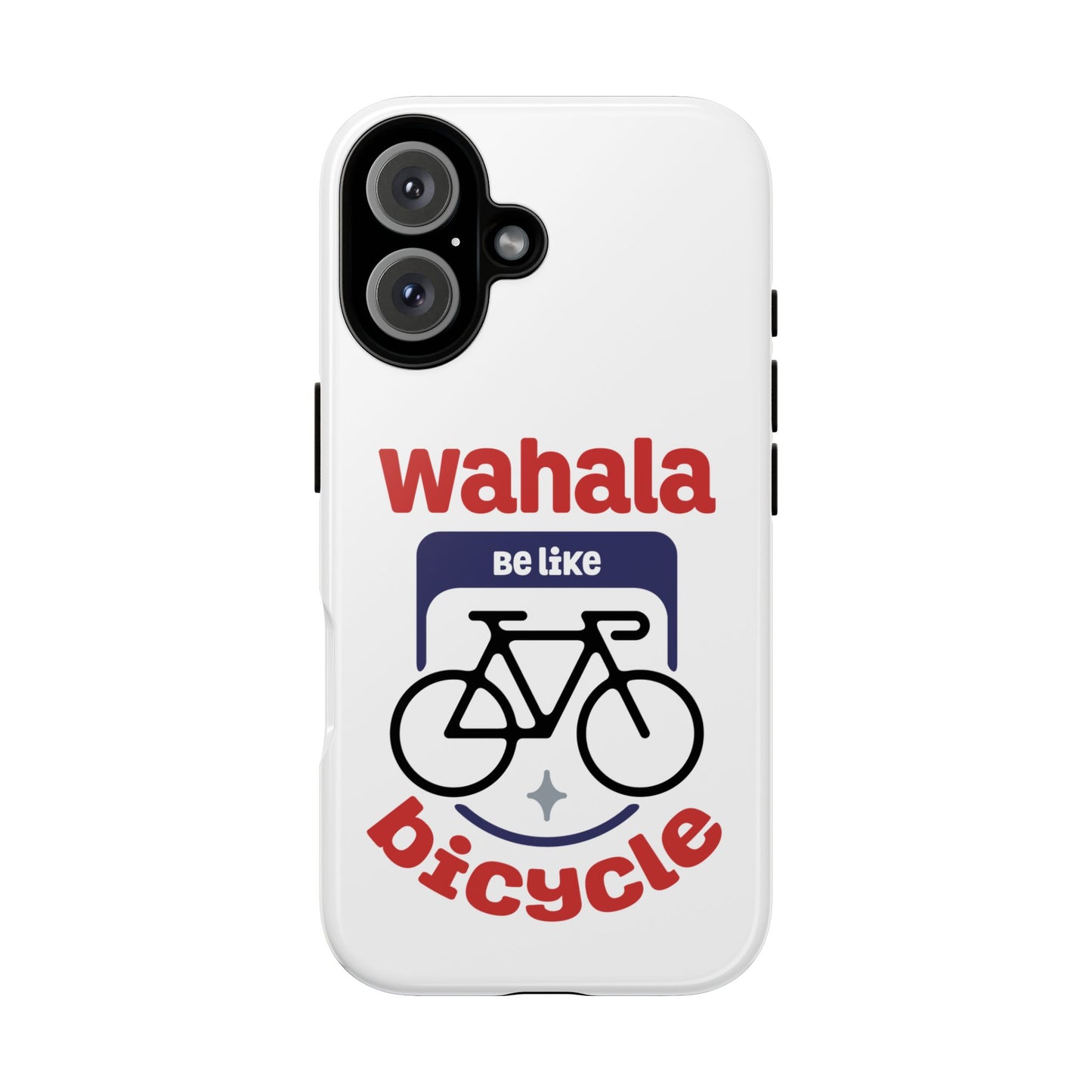 Bicycle Phone Case | Wahala Be Like | Tough Cases | Gift for Cyclists | Funny Phone Cover | Trendy Cycling Accessories