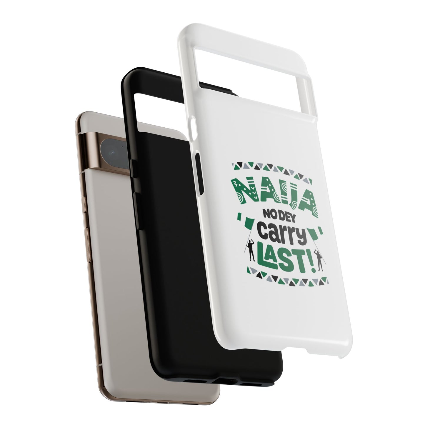 Nigerian-Inspired Tough Phone Case, Unique Gift, Trendy Accessory, Durable Protection, Fun Design for All Occasions