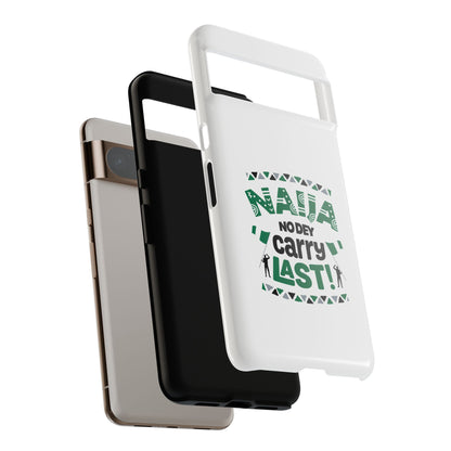 Nigerian-Inspired Tough Phone Case, Unique Gift, Trendy Accessory, Durable Protection, Fun Design for All Occasions