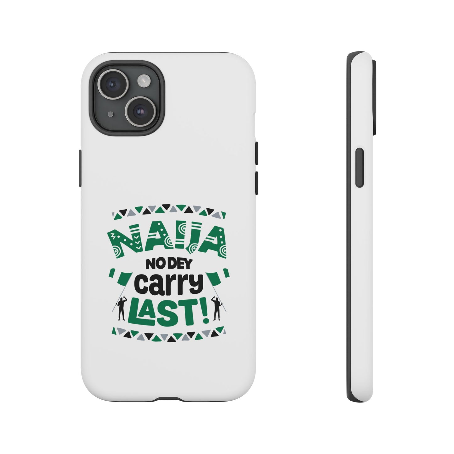 Nigerian-Inspired Tough Phone Case, Unique Gift, Trendy Accessory, Durable Protection, Fun Design for All Occasions