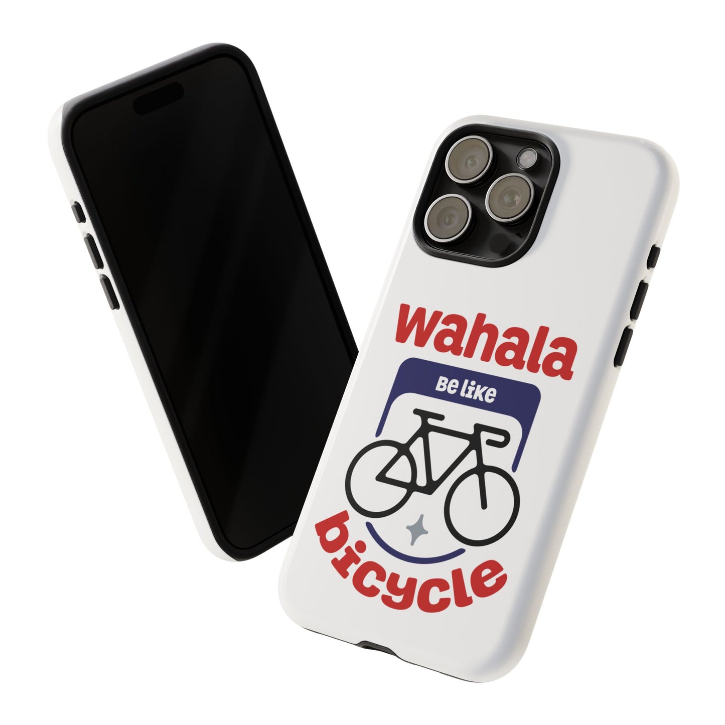 Bicycle Phone Case | Wahala Be Like | Tough Cases | Gift for Cyclists | Funny Phone Cover | Trendy Cycling Accessories