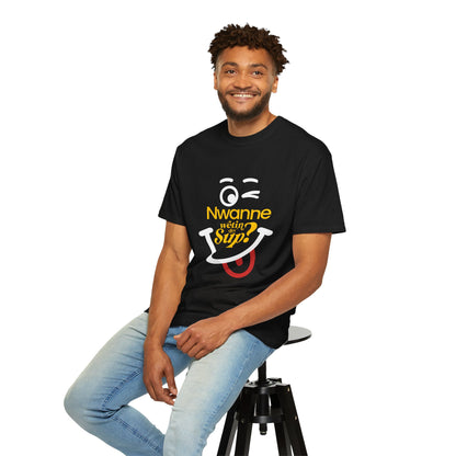 Nwanne Wetin dey Sup? Smiley Graphic T-Shirt