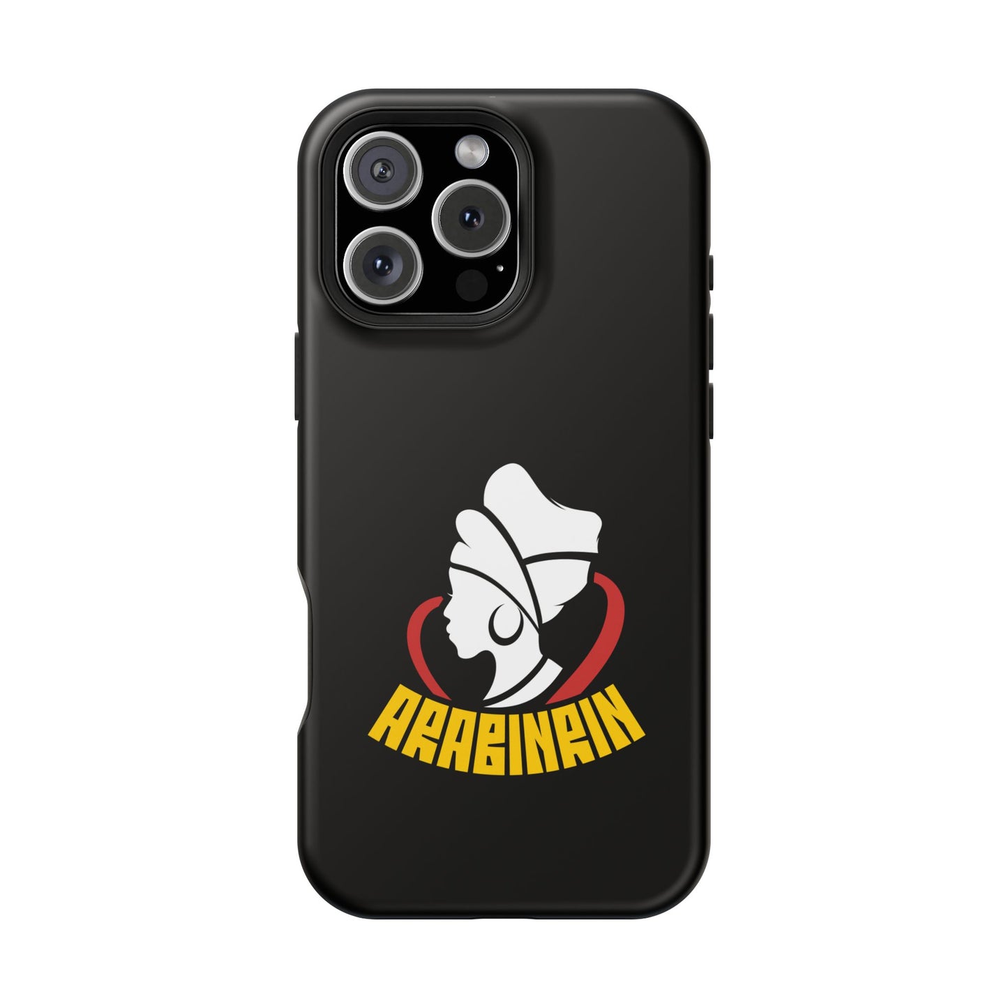 Magnetic Impact-Resistant Phone Case — Arabicin Logo