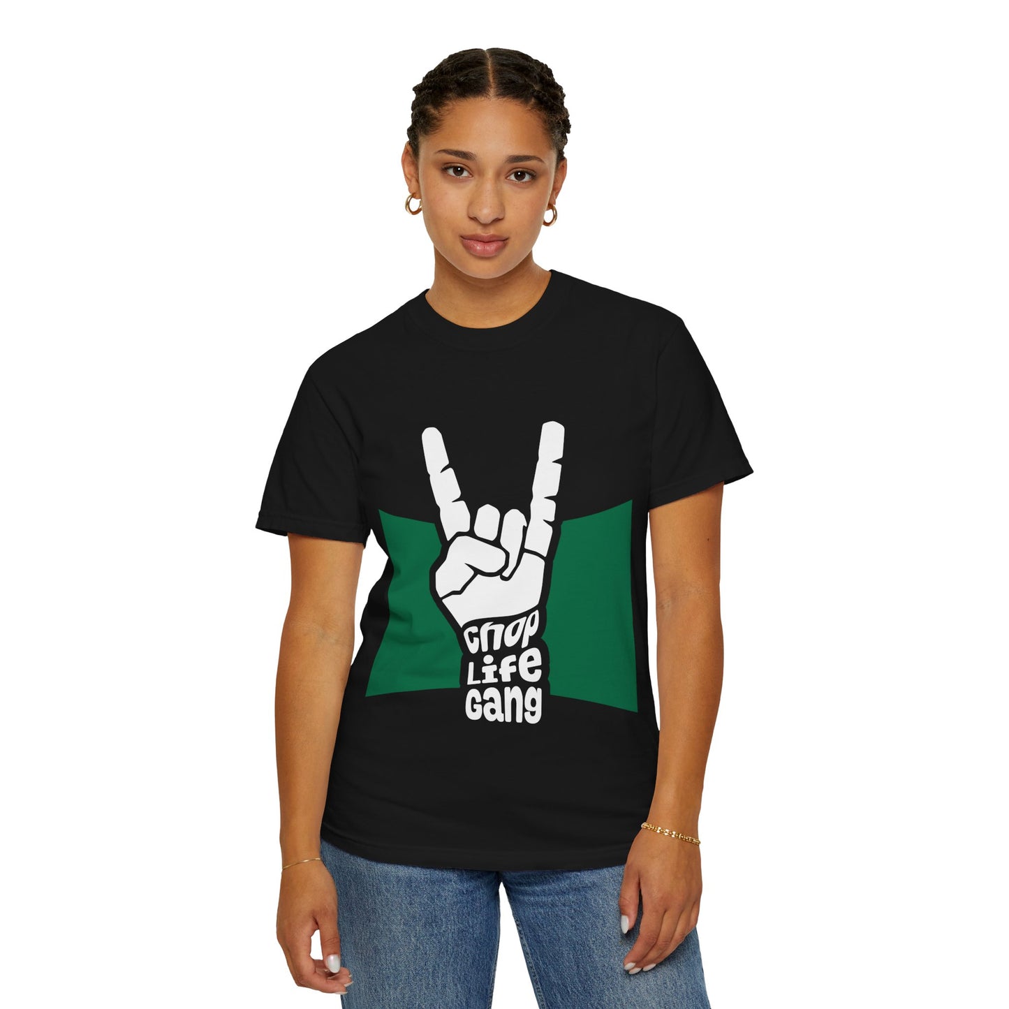 Chop Life Gang T-Shirt — Rock Hand Graphic Tee
