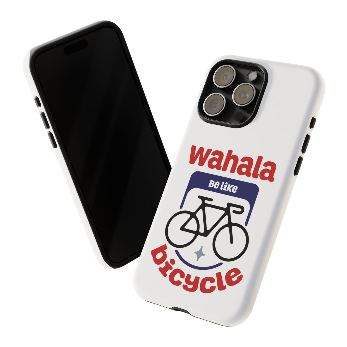 Bicycle Phone Case | Wahala Be Like | Tough Cases | Gift for Cyclists | Funny Phone Cover | Trendy Cycling Accessories
