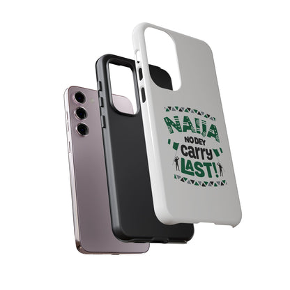 Nigerian-Inspired Tough Phone Case, Unique Gift, Trendy Accessory, Durable Protection, Fun Design for All Occasions