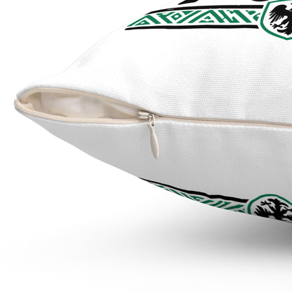 Naija Made Decorative Pillow — "Built Differently" Nigerian Pride Throw Pillow