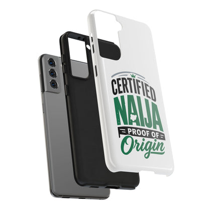 Certified Naija Phone Case – ‘Proof of Origin’ Tough Protective Cover