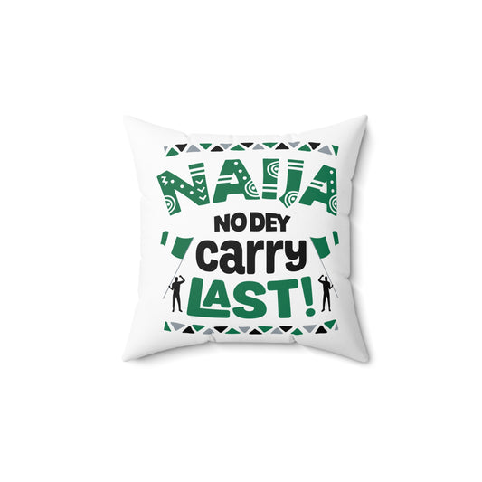 Nostalgic Cultural Square Pillow | Afrocentric Home Decor, Gift for Friends, Living Room Accent, Celebration Reminder, Cultural Pride