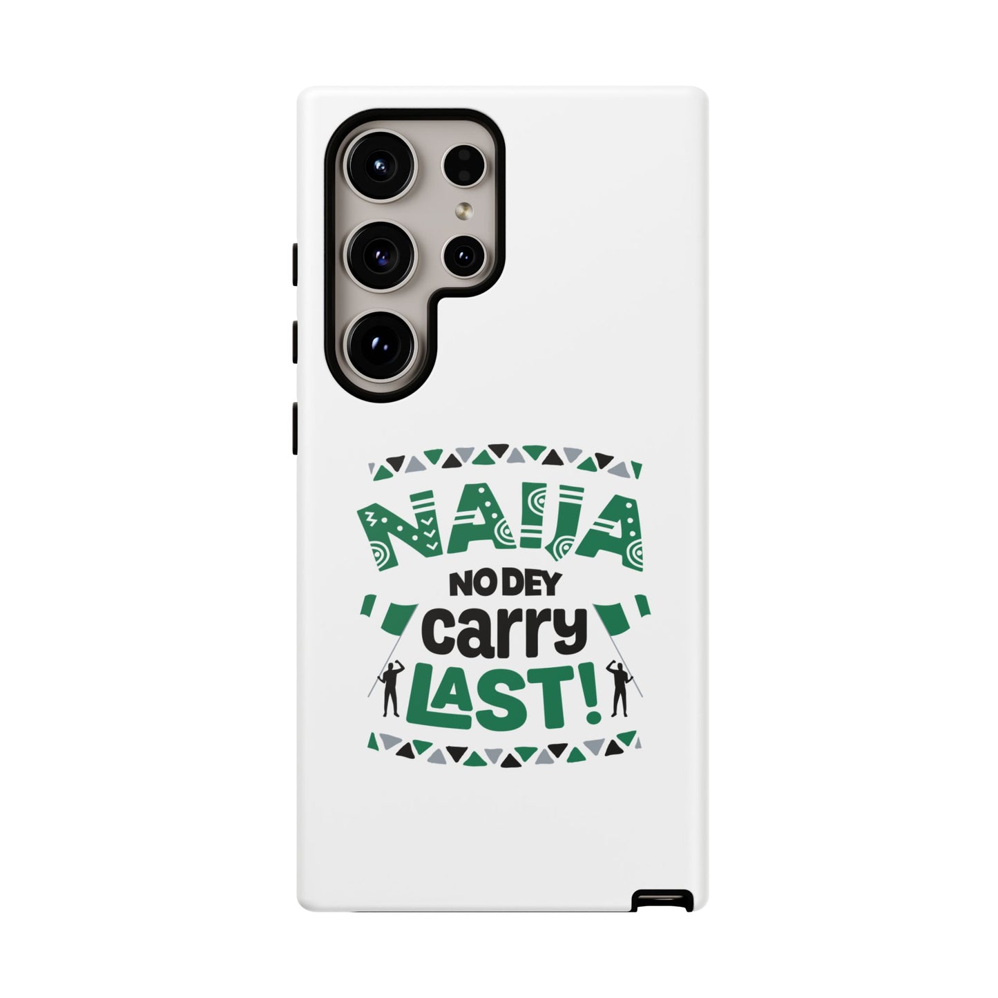 Nigerian-Inspired Tough Phone Case, Unique Gift, Trendy Accessory, Durable Protection, Fun Design for All Occasions