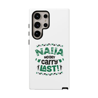 Nigerian-Inspired Tough Phone Case, Unique Gift, Trendy Accessory, Durable Protection, Fun Design for All Occasions