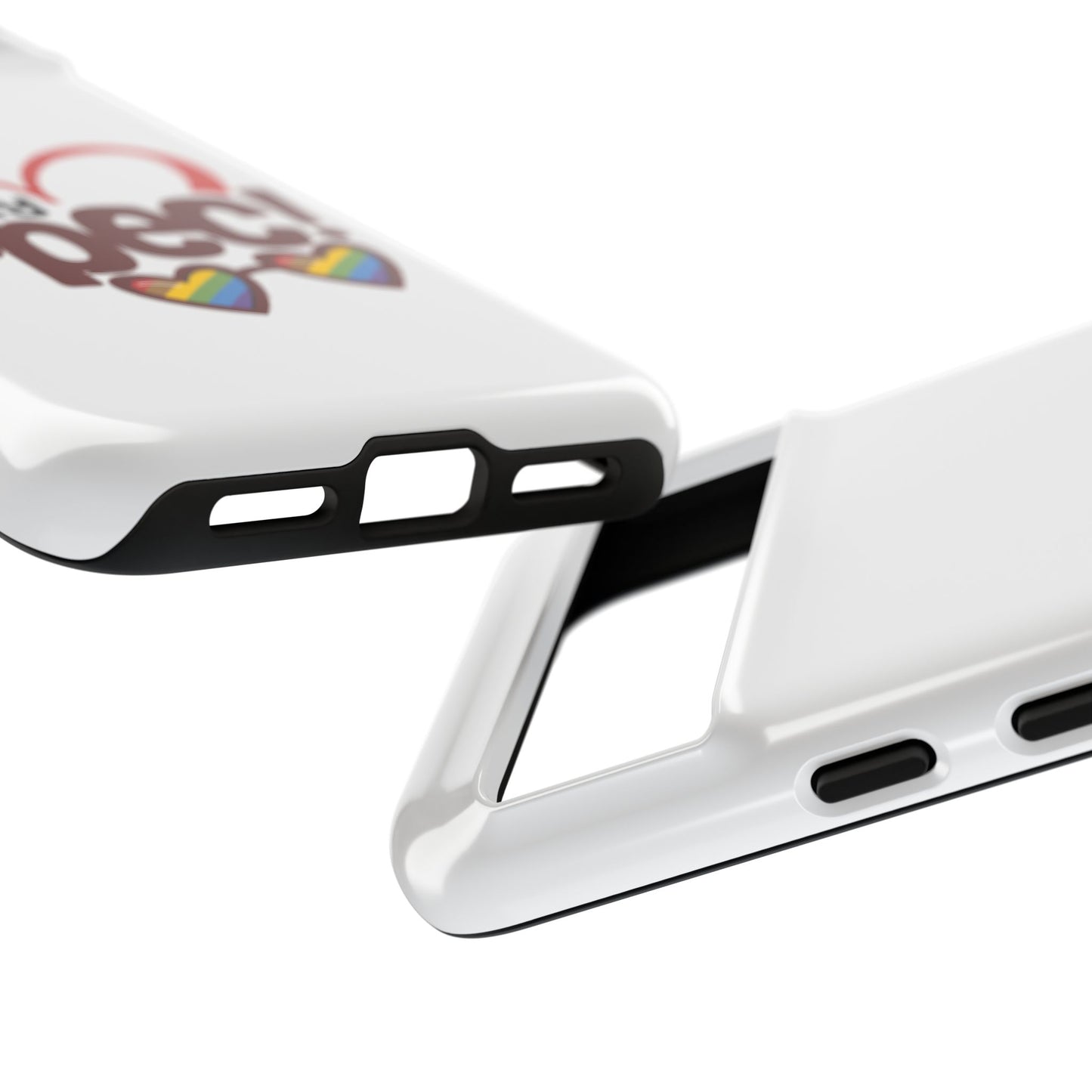 My Spec! Phone Case — Rainbow Heart Protective Case
