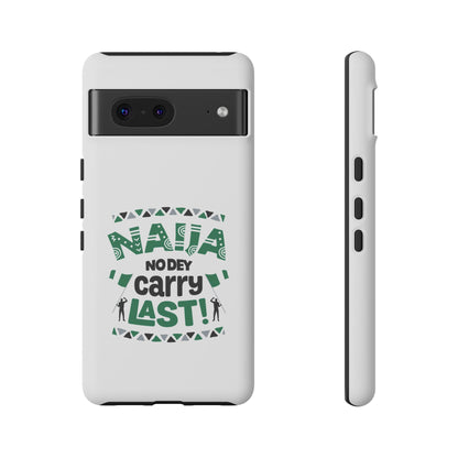 Nigerian-Inspired Tough Phone Case, Unique Gift, Trendy Accessory, Durable Protection, Fun Design for All Occasions