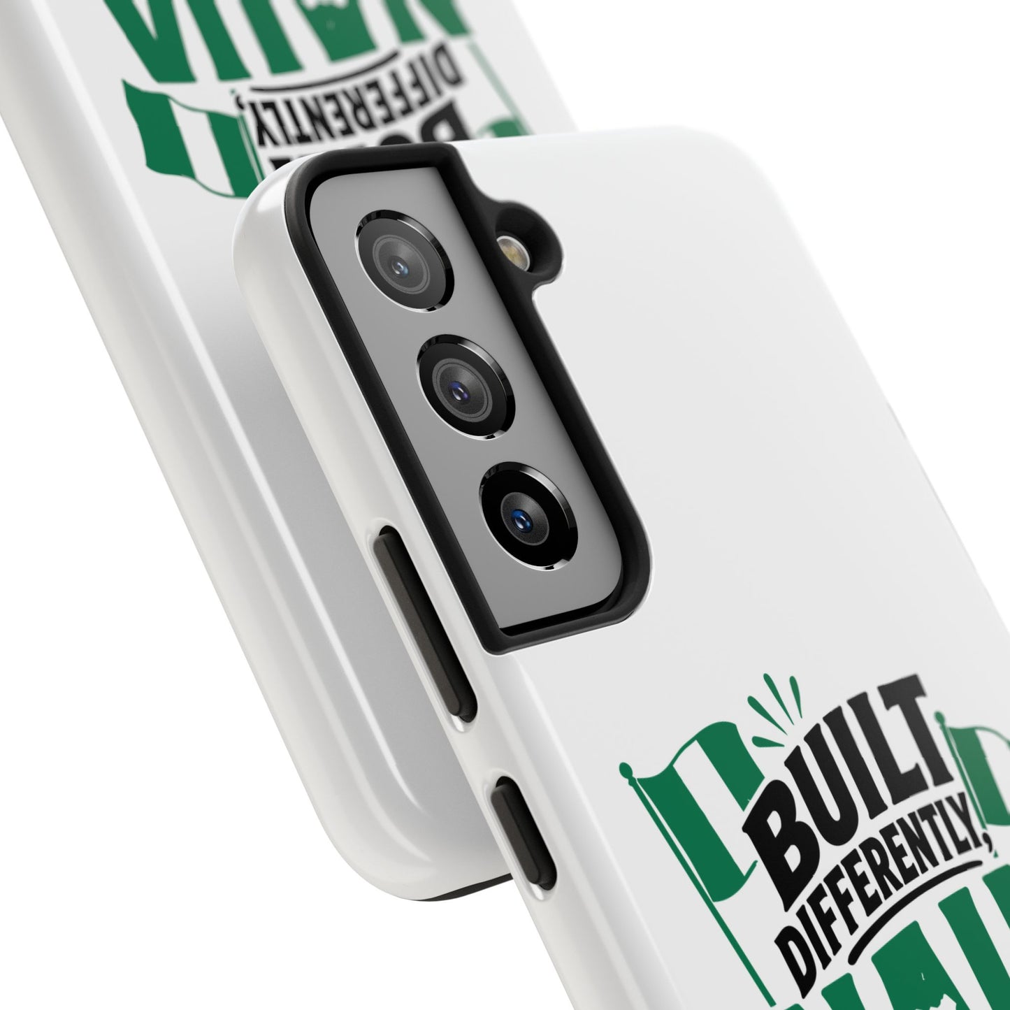 Naija Made Tough Phone Case — Built Differently Nigerian Pride Protective Cover
