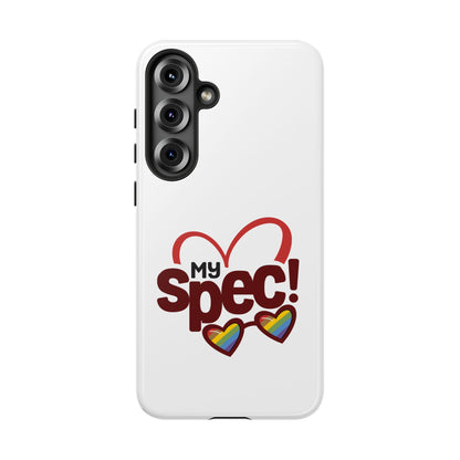 My Spec! Phone Case — Rainbow Heart Protective Case
