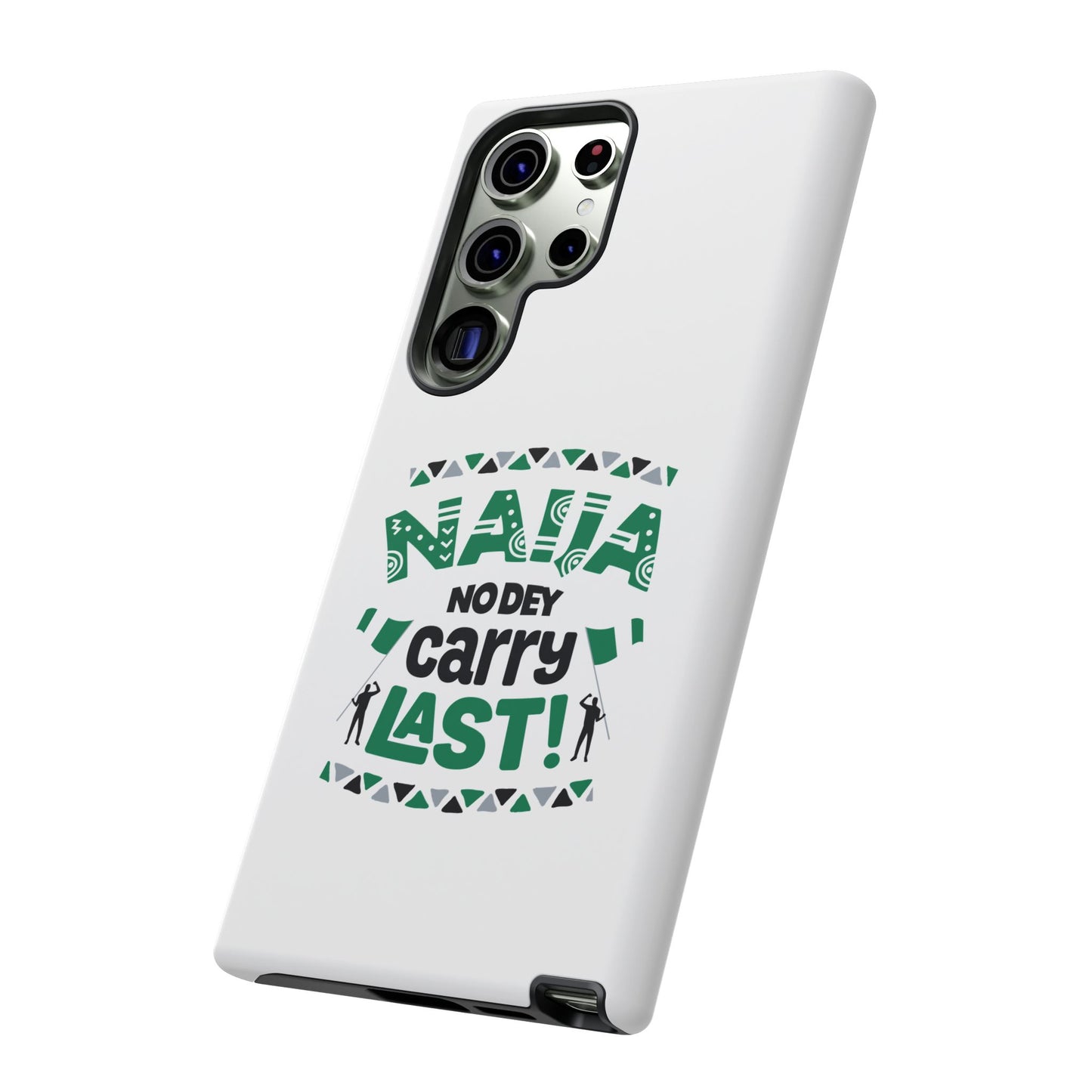 Nigerian-Inspired Tough Phone Case, Unique Gift, Trendy Accessory, Durable Protection, Fun Design for All Occasions